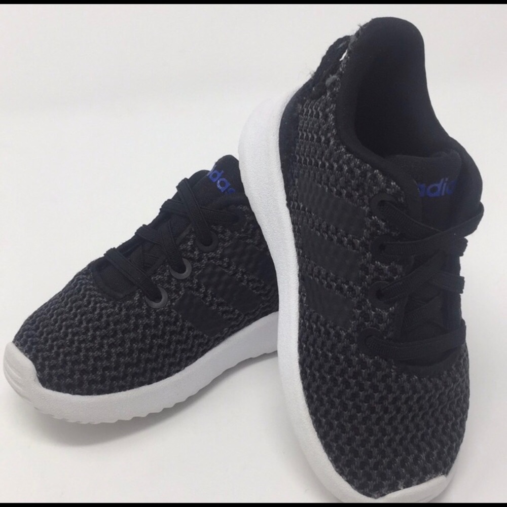 Toddler black adidas shoes